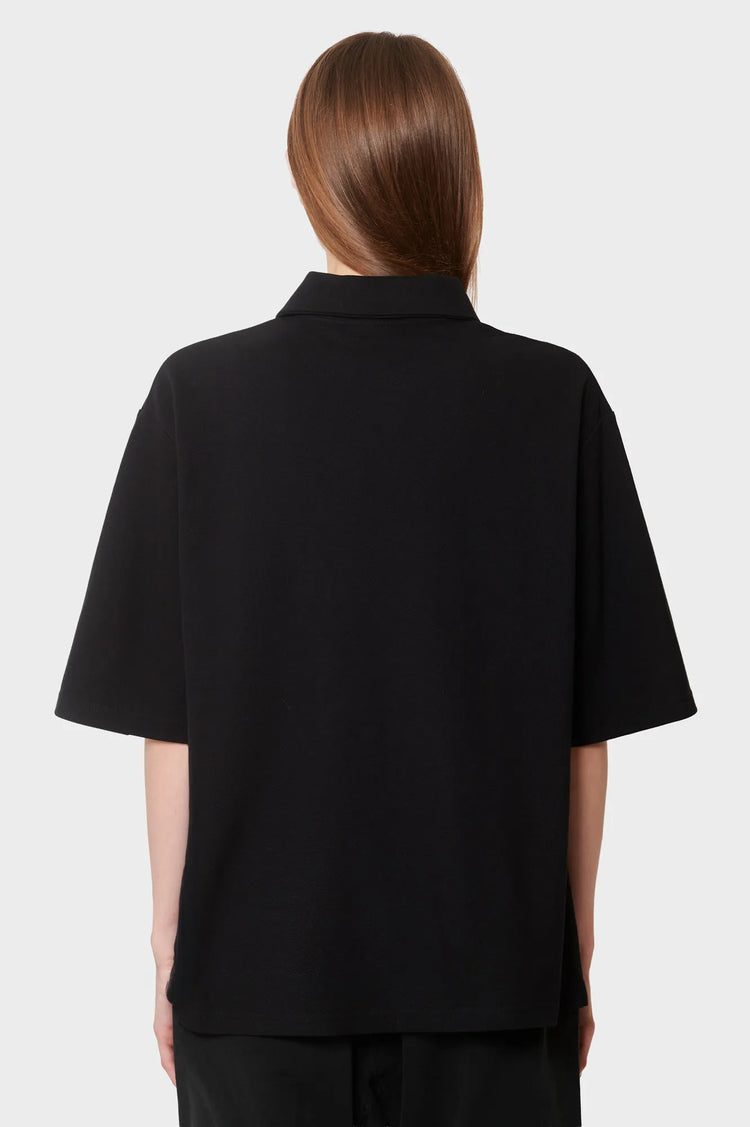 Koszulka OVERSIZE POLO czarna