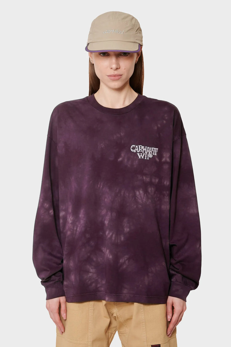 damskie#@Longsleeve Radiate fioletowy