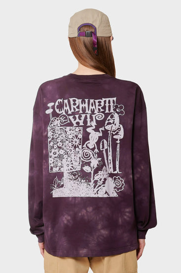 damskie#@Longsleeve Radiate fioletowy