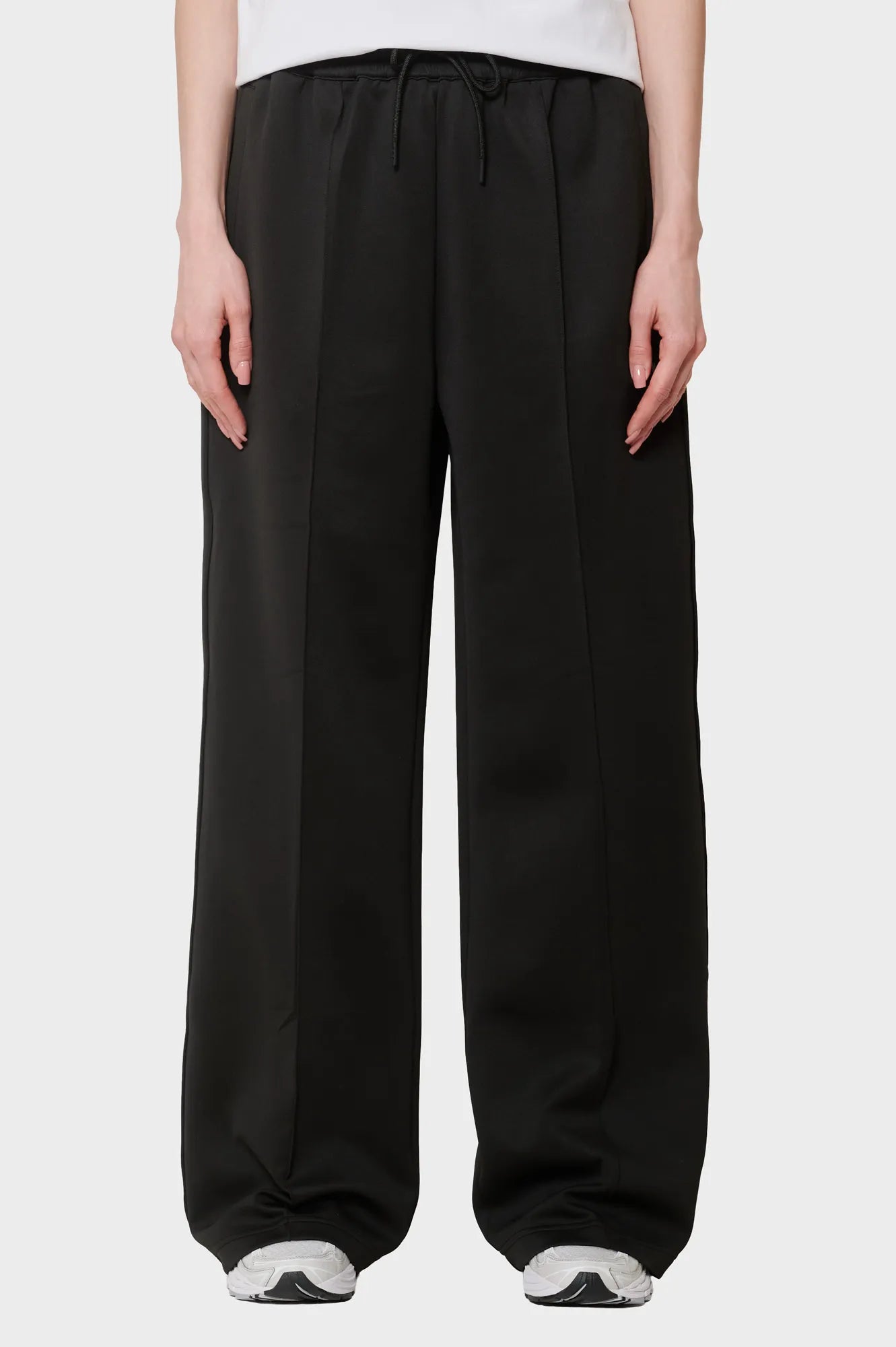damskie#@Spodnie LOGO TRACK PANTS czarna