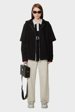 Bluza HOODED SHIRT czarna