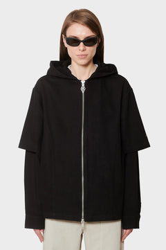 Bluza HOODED SHIRT czarna