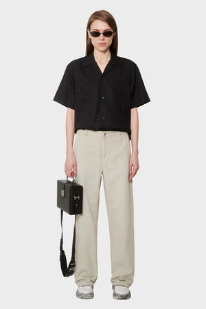 damskie#@Koszula S/S Signet Shirt czarna