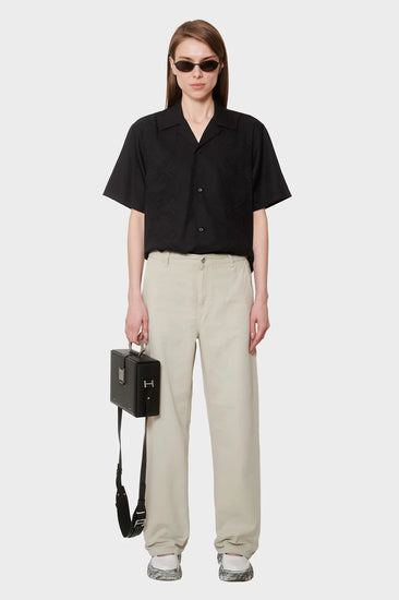 damskie#@Koszula S/S Signet Shirt czarna