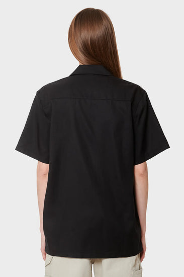 damskie#@Koszula S/S Signet Shirt czarna