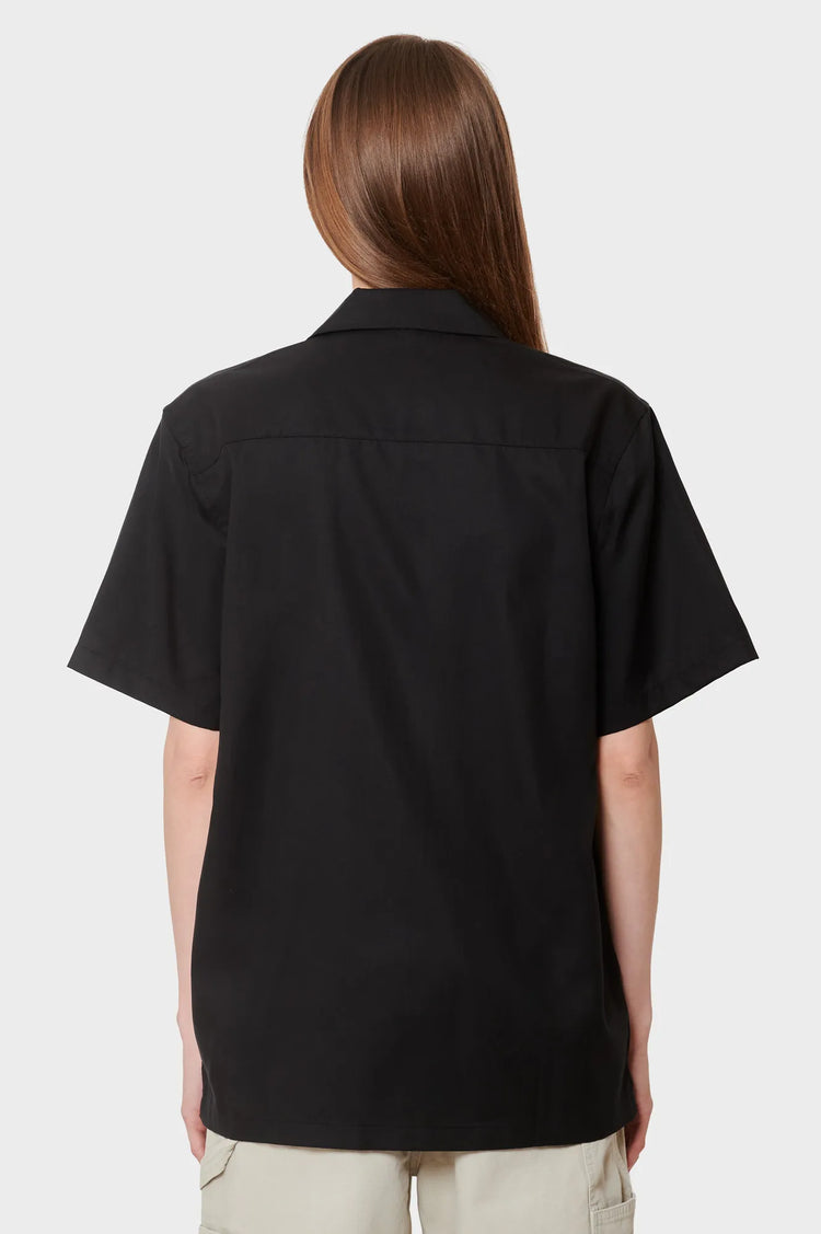 damskie#@Koszula S/S Signet Shirt czarna
