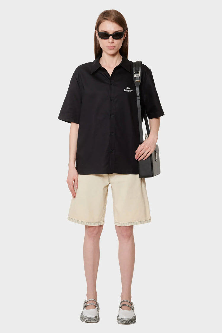 damskie#@Koszula SS Shirt czarna