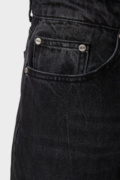 BAGGY DENIM JEANS black