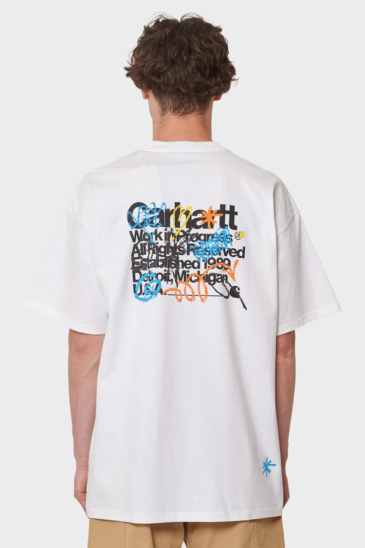 Koszulka S/S Primary T-Shirt biała