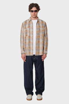 Spodnie Belmont Pant niebieskie