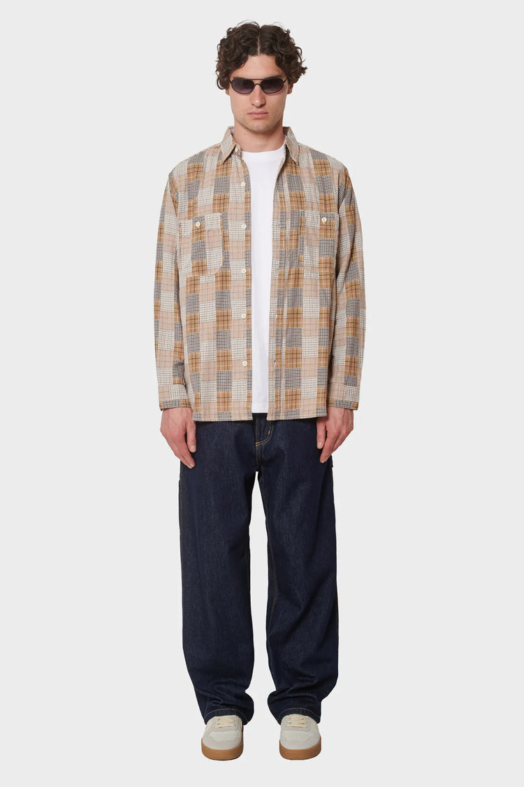 Spodnie Belmont Pant niebieskie