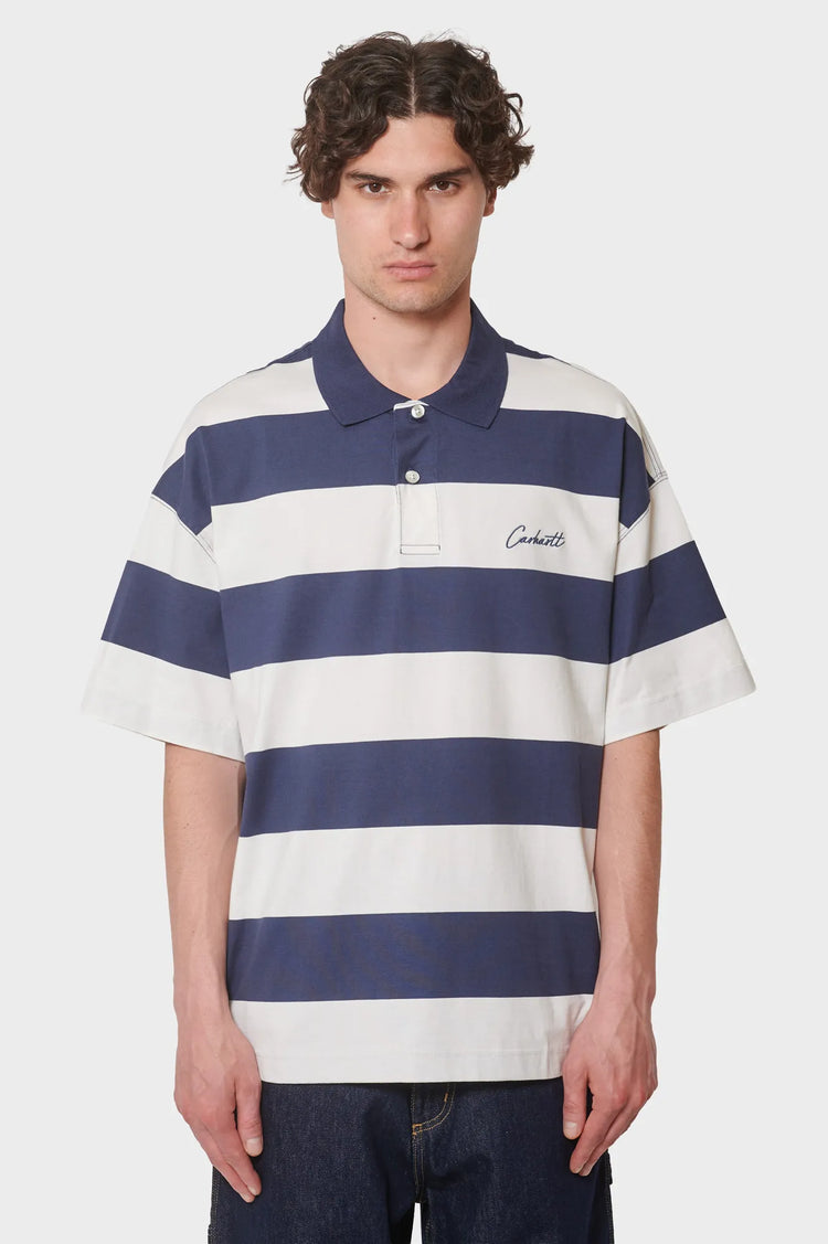 Koszulka S/S Delray Polo niebieska