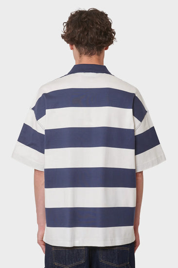 Koszulka S/S Delray Polo niebieska CARHARTT WIP