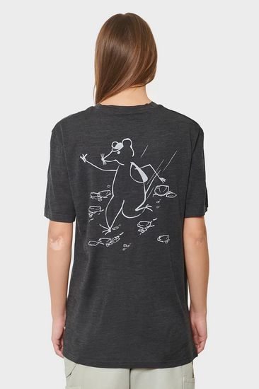 damskie#@Koszulka Dagr SS Tee M's czarna