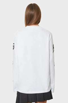 Longsleeve EYE SLEEVE biały
