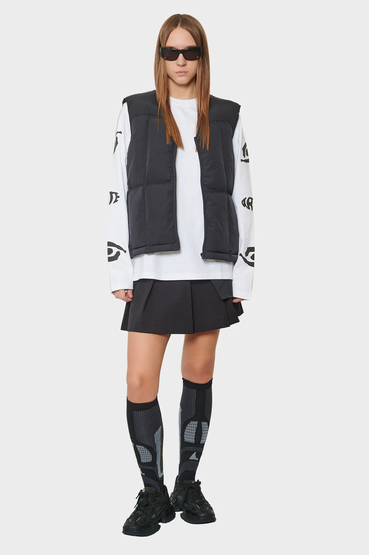 damskie#@Kamizelka PUFFER VEST czarna