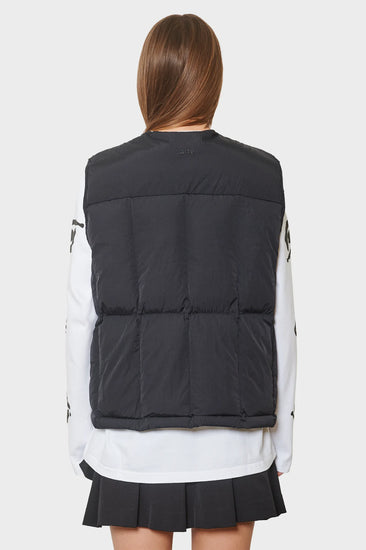 damskie#@Kamizelka PUFFER VEST czarna