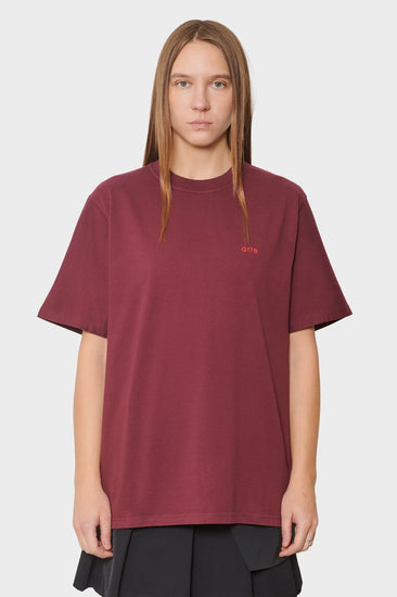 damskie#@Koszulka ARTE FOR ALL bordowa