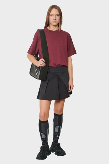 damskie#@Koszulka ARTE FOR ALL bordowa