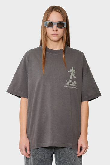 damskie#@Koszulka Distance szara