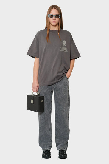 damskie#@Spodnie 252 DENIM wyprasowane czarne