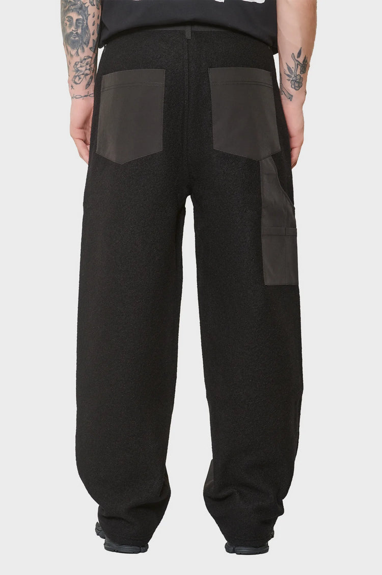 Spodnie NYLON/WOOL COMBO czarne