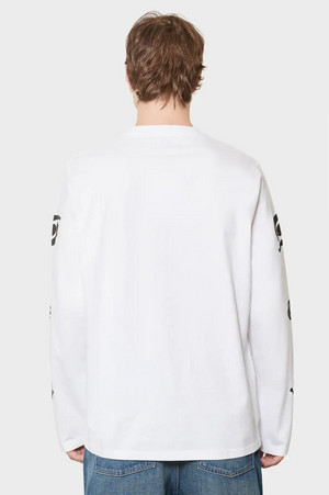 meskie#@Longsleeve EYE SLEEVE biały