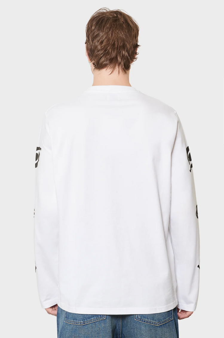 meskie#@Longsleeve EYE SLEEVE biały