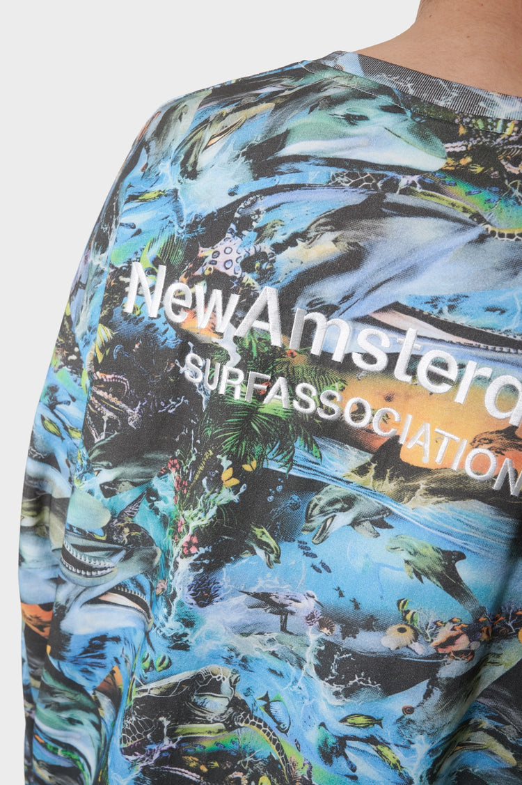Longsleeve DOLPHIN print