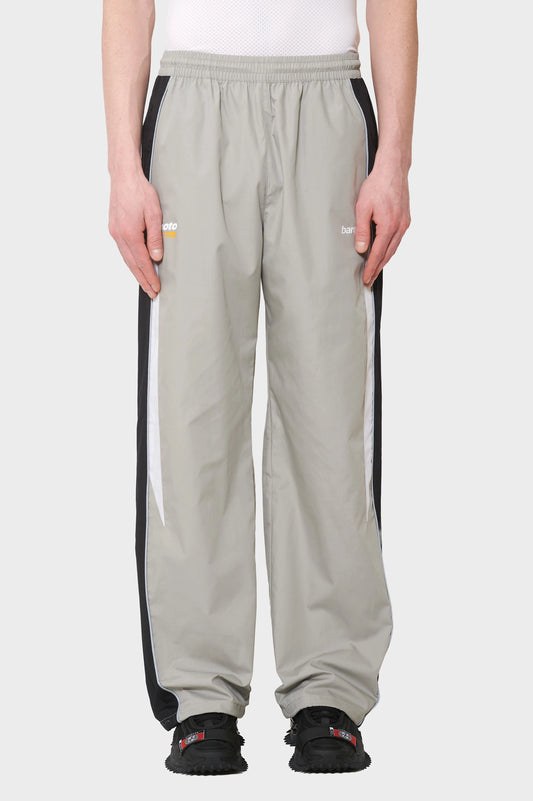 meskie#@Spodnie OVERSIZE TRACK PANTS szary
