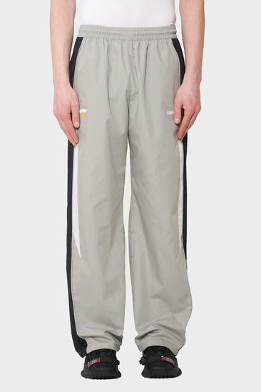 meskie#@Spodnie OVERSIZE TRACK PANTS szary