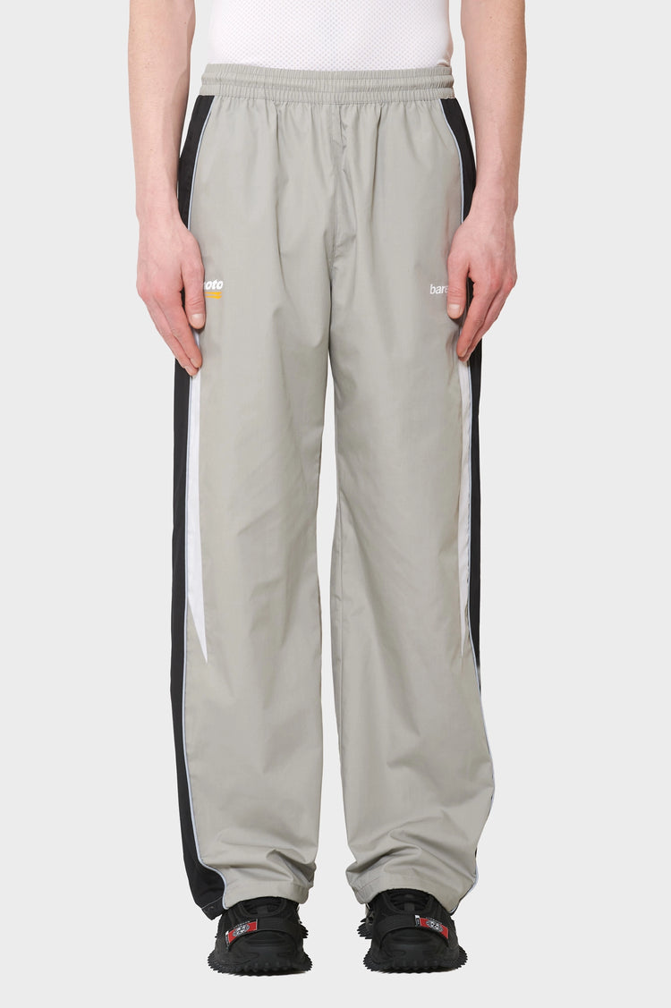 meskie#@Spodnie OVERSIZE TRACK PANTS szary