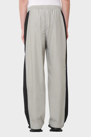 meskie#@Spodnie OVERSIZE TRACK PANTS szary