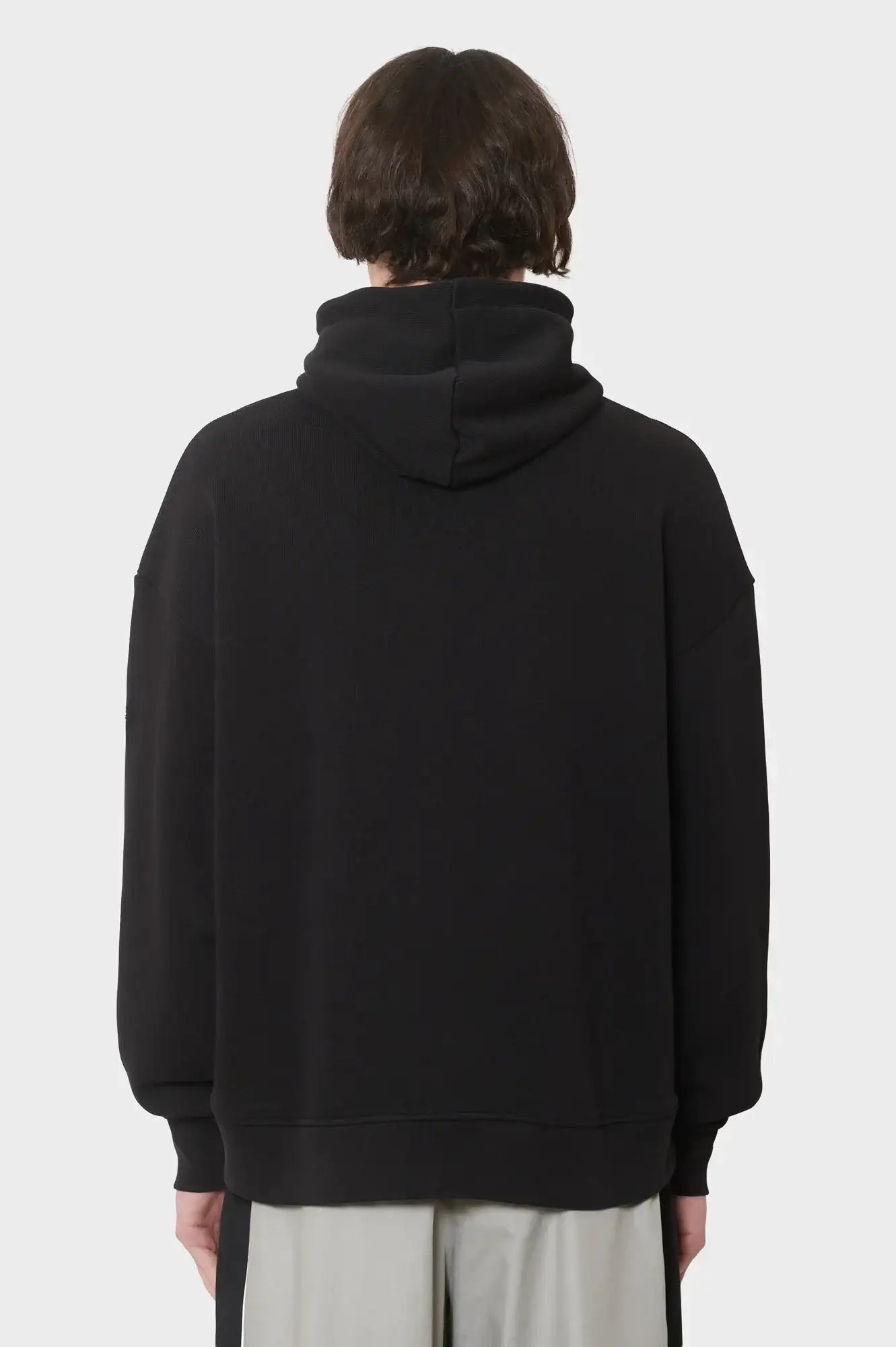 meskie#@Bluza PLATE HOODIE czarna