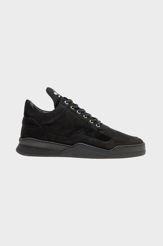 Sneakersy LOW TOP GHOST PANEL czarne