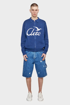 Sweter BIRD LOGO granatowy