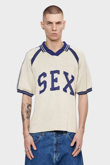 meskie#@Sweter CAPTAIN KINKY kremowy