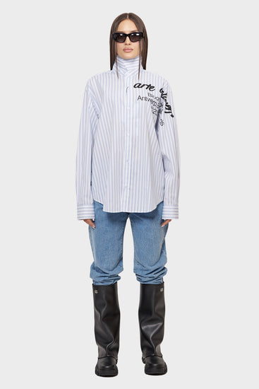 damskie#@Spodnie COSMOS PANT niebieskie
