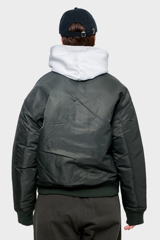 damskie#@Kurtka BLAKE - BOMBER JACKET czarna