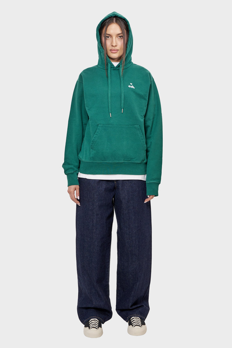 damskie#@Bluza HEART LOGO HOODIE zielona