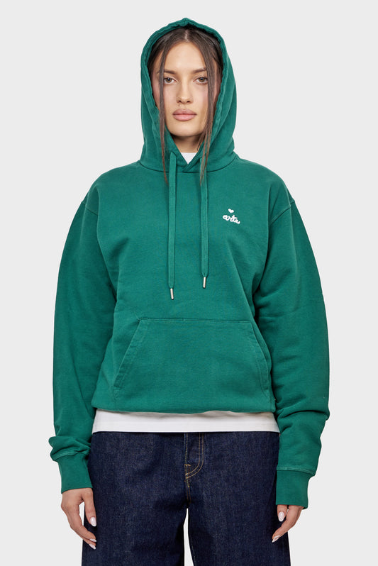 damskie#@Bluza HEART LOGO HOODIE zielona