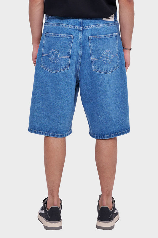 meskie#@Szorty TRES GROS DENIM niebieskie
