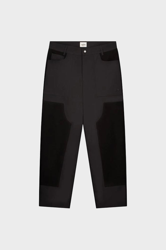 Spodnie NYLON/WOOL COMBO czarne