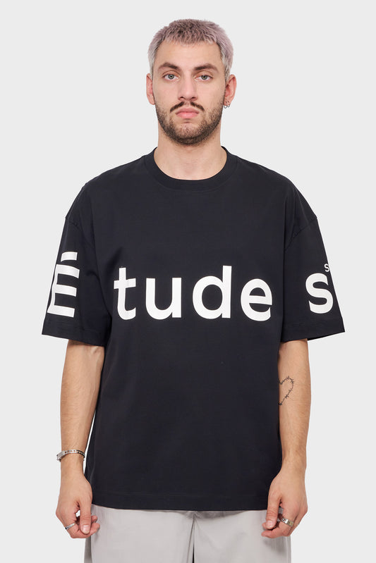RELAX BIG ETUDES T-shirt black