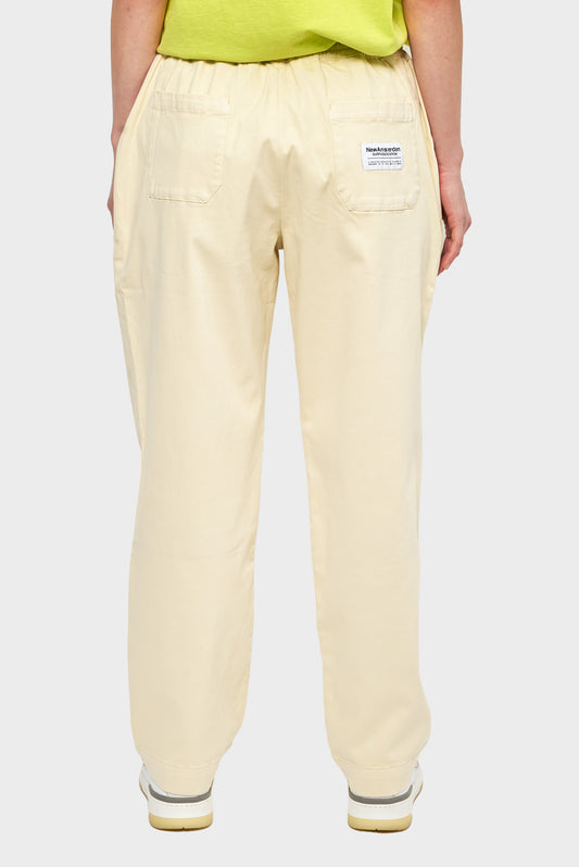 damskie#@Spodnie WORK TROUSER kremowe