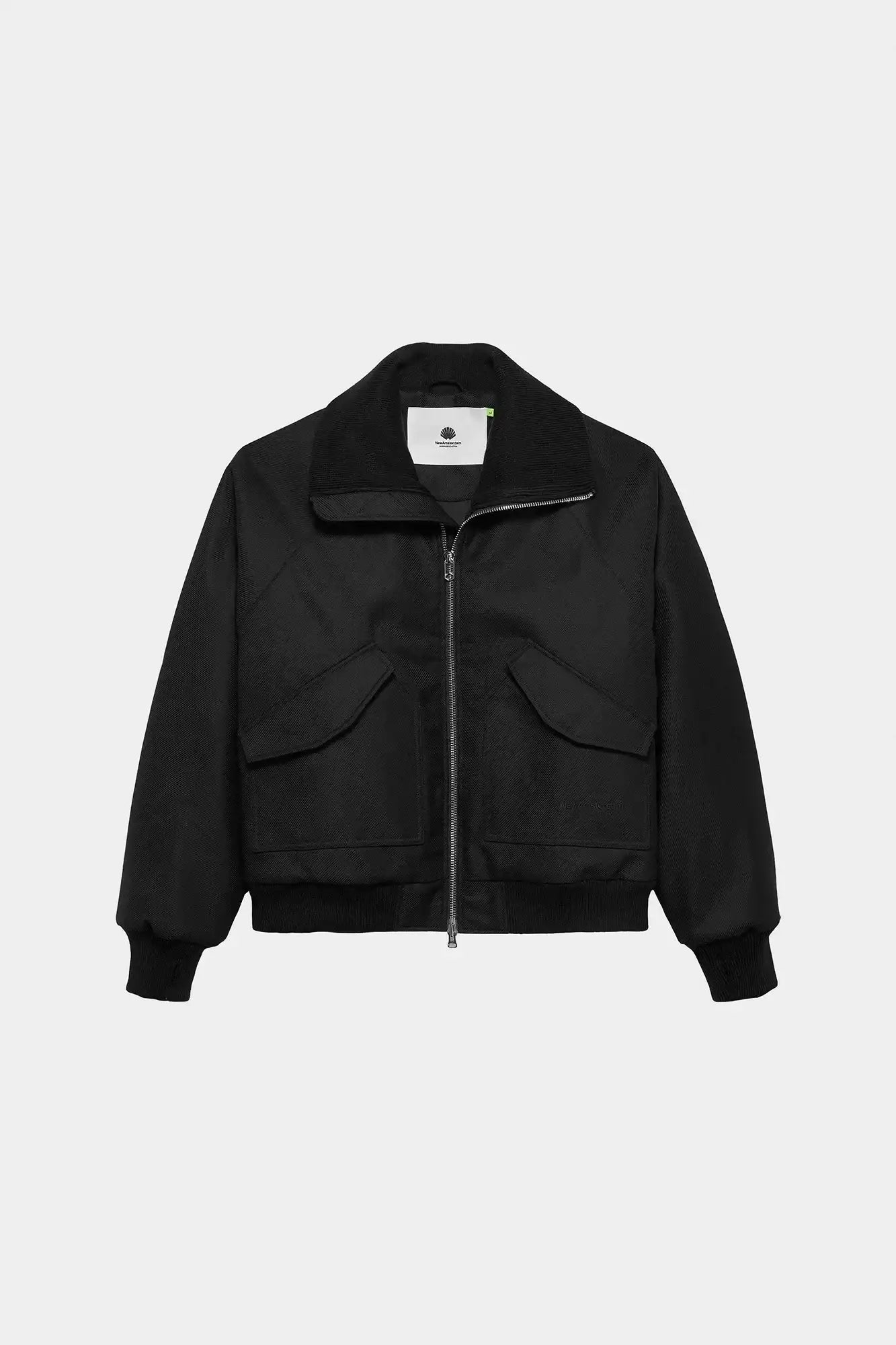 Jacket WOOL BOMBER black