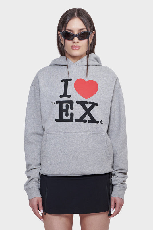 damskie#@Bluza EX APPEAL szara