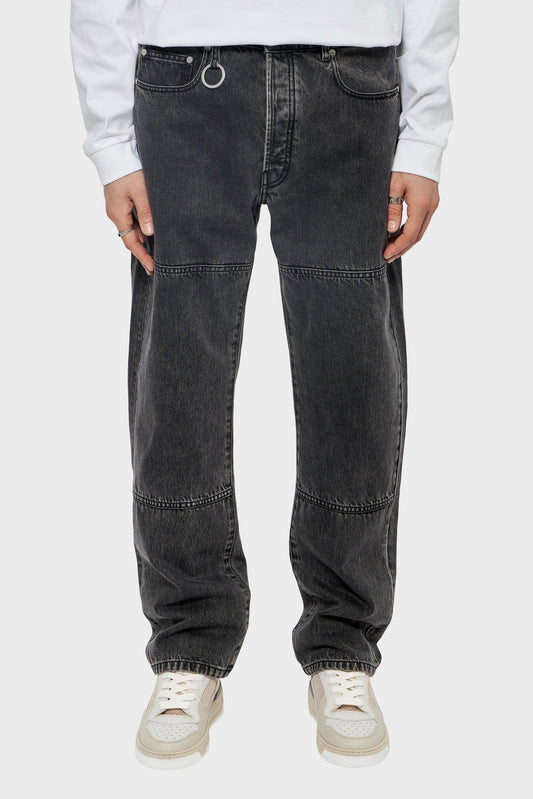 meskie#@Spodnie REGULAR JEANS PANT czarne