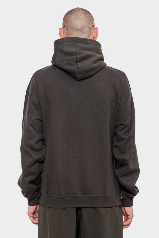 meskie#@Bluza BOJAN OVERSIZED czarna