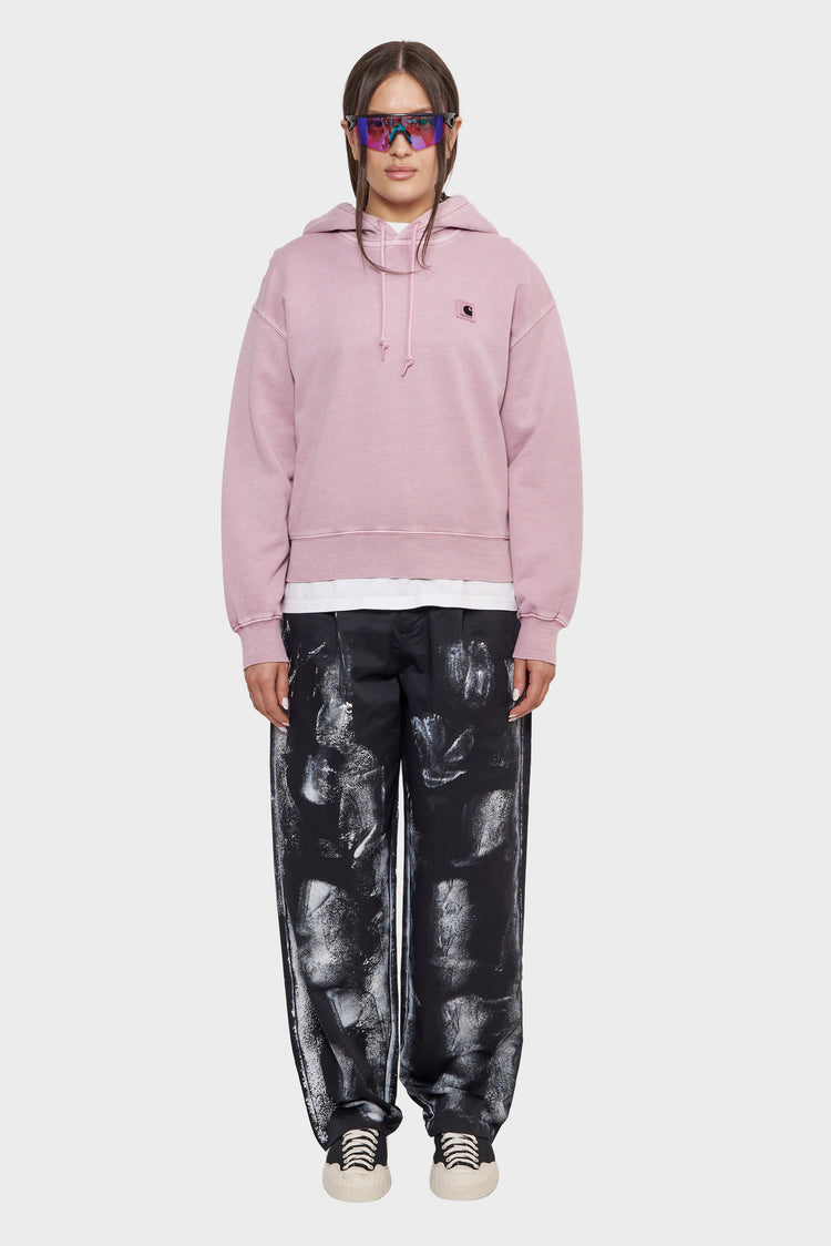 Bluza W' HOODED NELSON SWEAT różowa